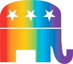 Log Cabin Republicans-Rainbow-Elephant