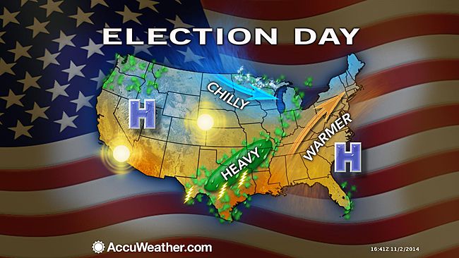 Election Day weather