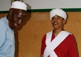 Obama in Arab Garb