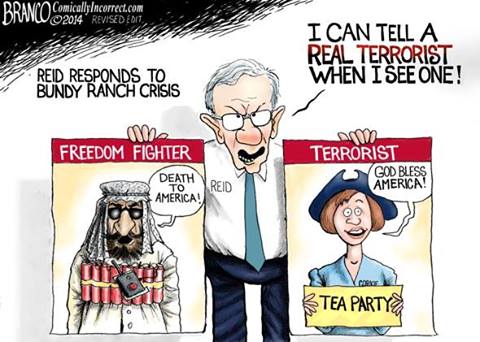 Harry Reid Domestic Terror