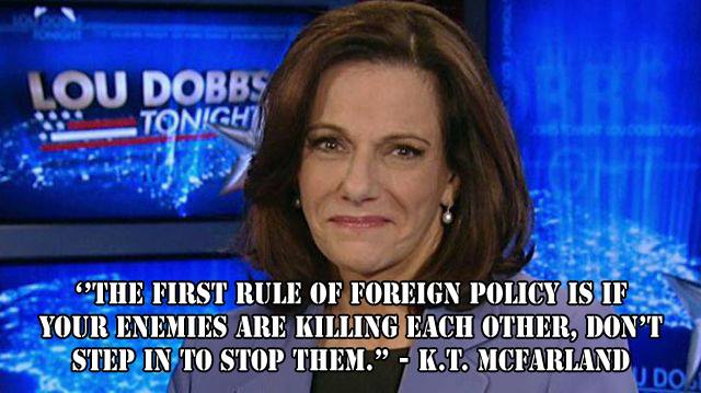 1st Rule of foreign policy