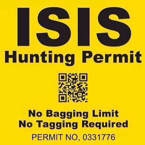 ISIS Hunting Permit 2
